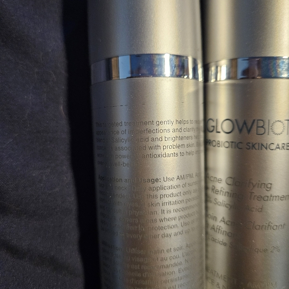 Glowbiotics Acne Clarifying Treatment Set Of 2 1 Fl Oz Each - Picture 5 of 6
